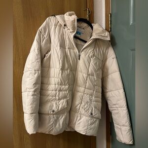 White Columbia Puffer